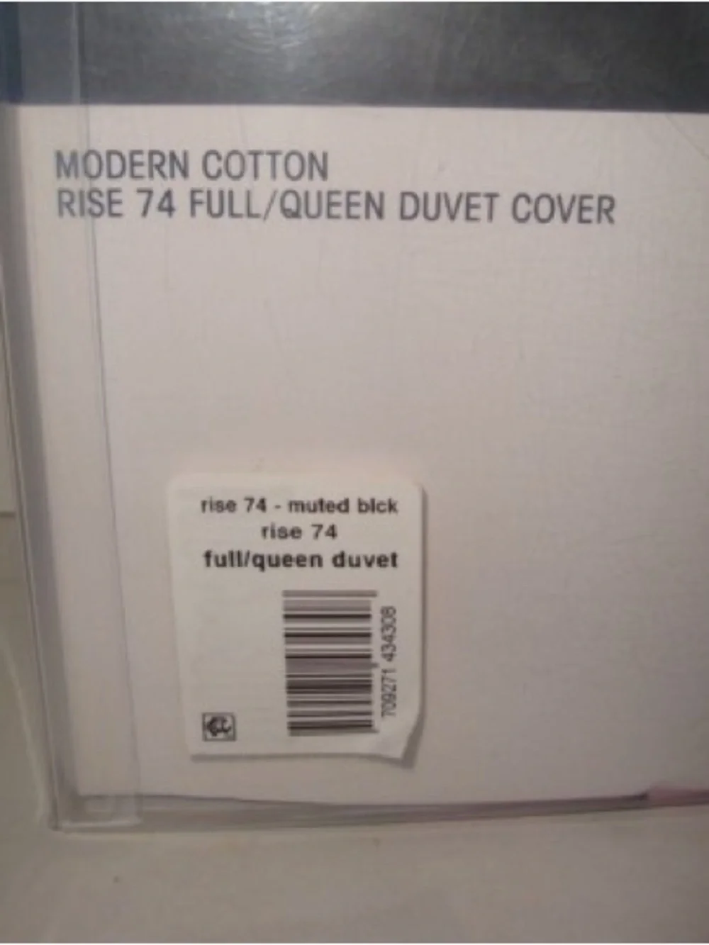 Calvin Klein Modern Cotton Collection Duvet Cover Rise 74 Collegiate Graphic